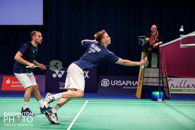 Jakub Melaniuk i Wiktor Trecki awansowali do 1/8 finału indywidualnych mistrzostw Europy w badmintonie