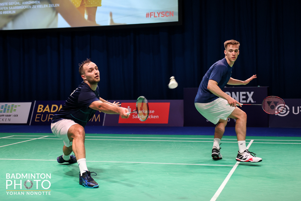 Jakub Melaniuk i Wiktor Trecki awansowali do 1/8 finału indywidualnych mistrzostw Europy w badmintonie