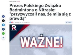 Osobiście stanę na sali sądowej naprzeciw pana Nitrasa