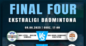 Wielki finał Ekstraligi Badmintona w Suwałkach