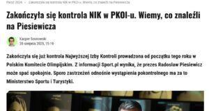 Zakończyła się kontrola NIK w PKOl-u. Zlecił ją Nitras